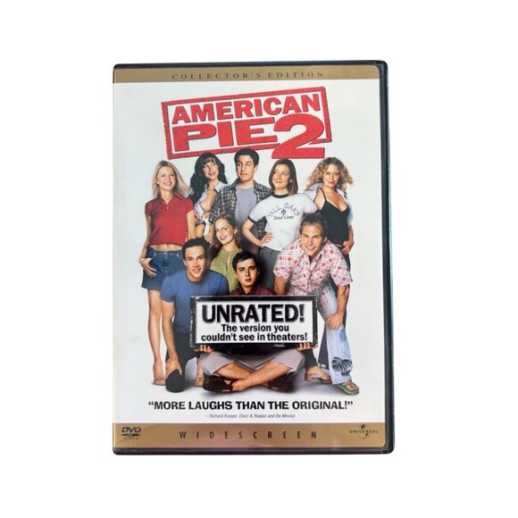 American Pie 2 Collector’s Edition DVD Widescreen Unrated Movie Pre-Owned - Picture 1 of 4
